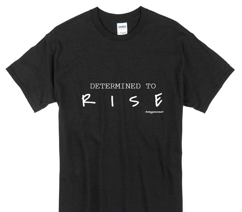 Custom Gildan 100% Cotton Black T-Shirt