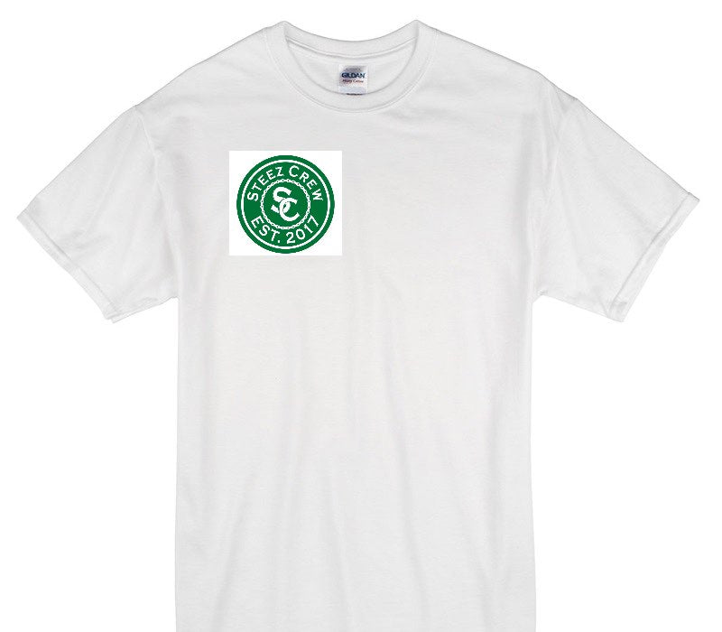 Custom Gildan 100% Cotton White T-Shirt