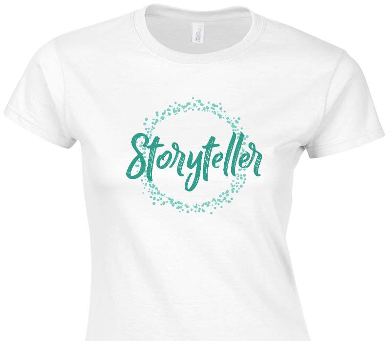 Custom Womens Soft Style 100% Cotton White T-Shirt