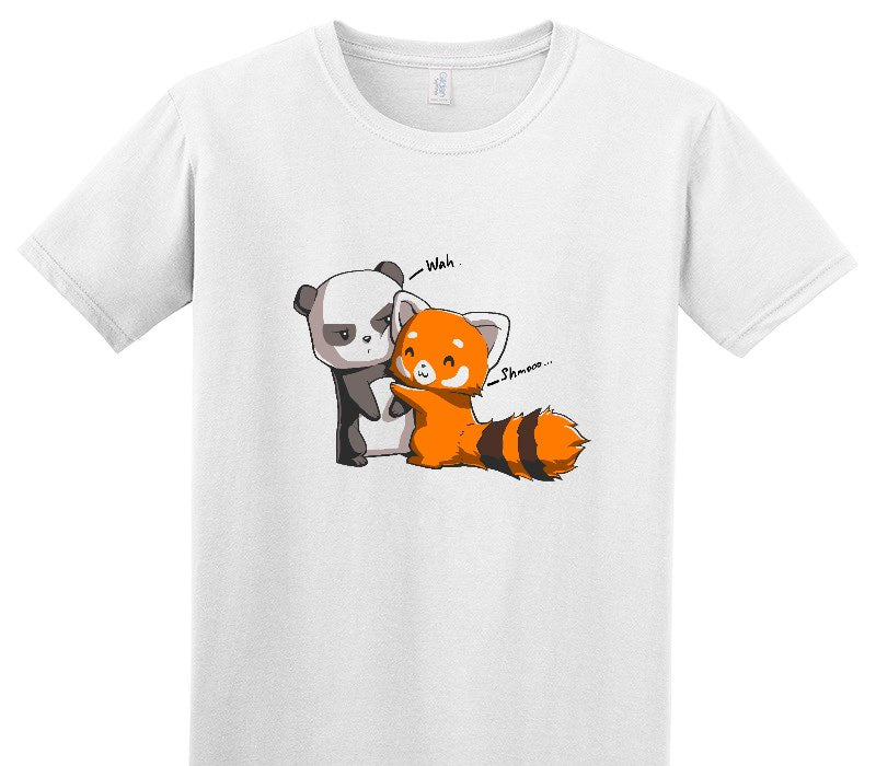 Custom Adult Soft Style 100% Cotton White T-Shirt