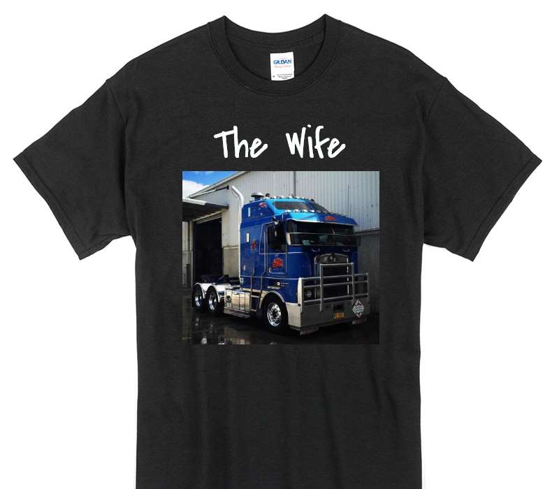 Custom Gildan 100% Cotton Black T-Shirt