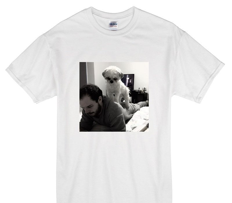 Custom Gildan 100% Cotton White T-Shirt