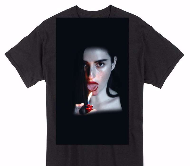 Custom Gildan 100% Cotton Black T-Shirt