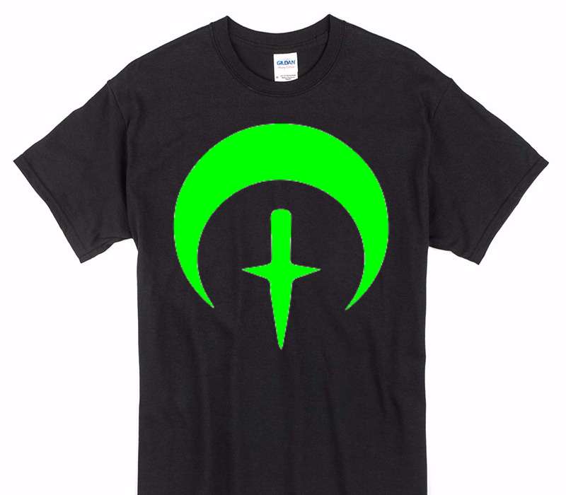 Custom Gildan 100% Cotton Black T-Shirt