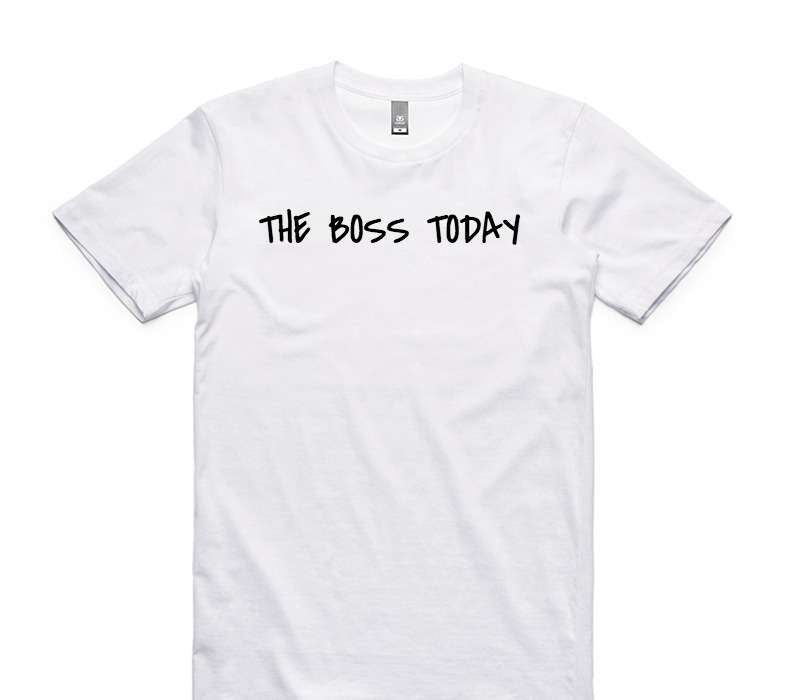 Custom AS Colour 100% Cotton White T-Shirt