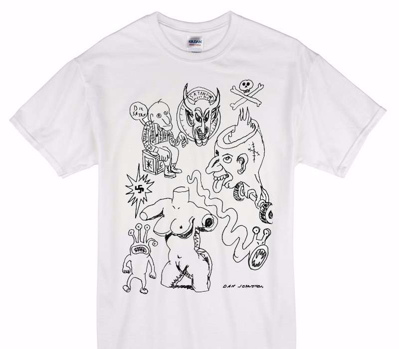 Custom Gildan 100% Cotton White T-Shirt
