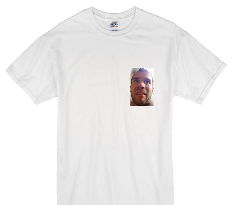 Custom Gildan 100% Cotton White T-Shirt