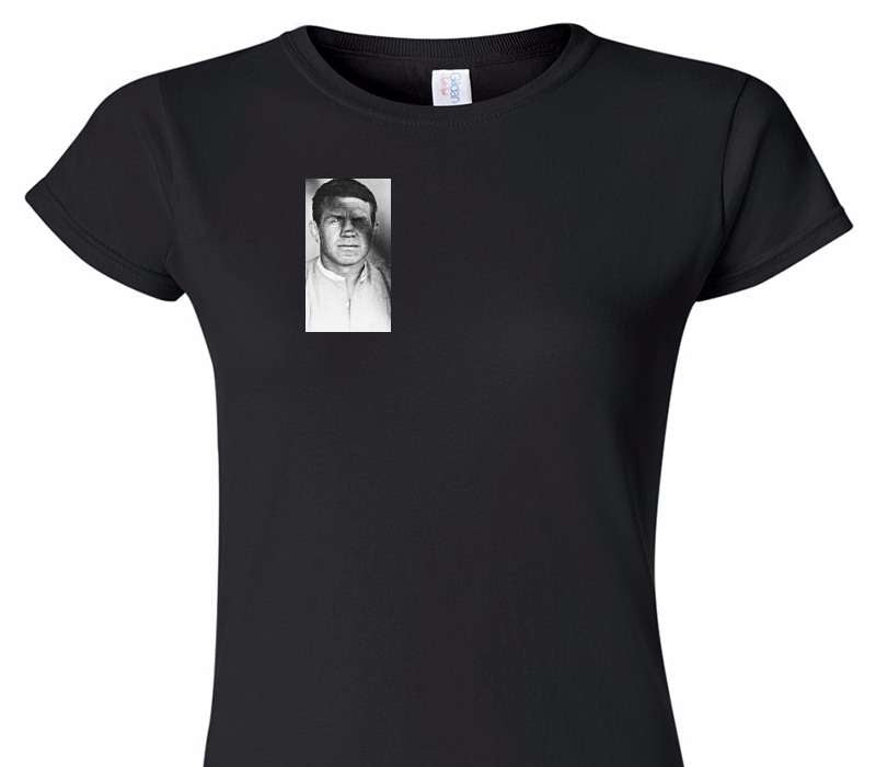 Custom Womens Soft Style 100% Cotton Black T-Shirt