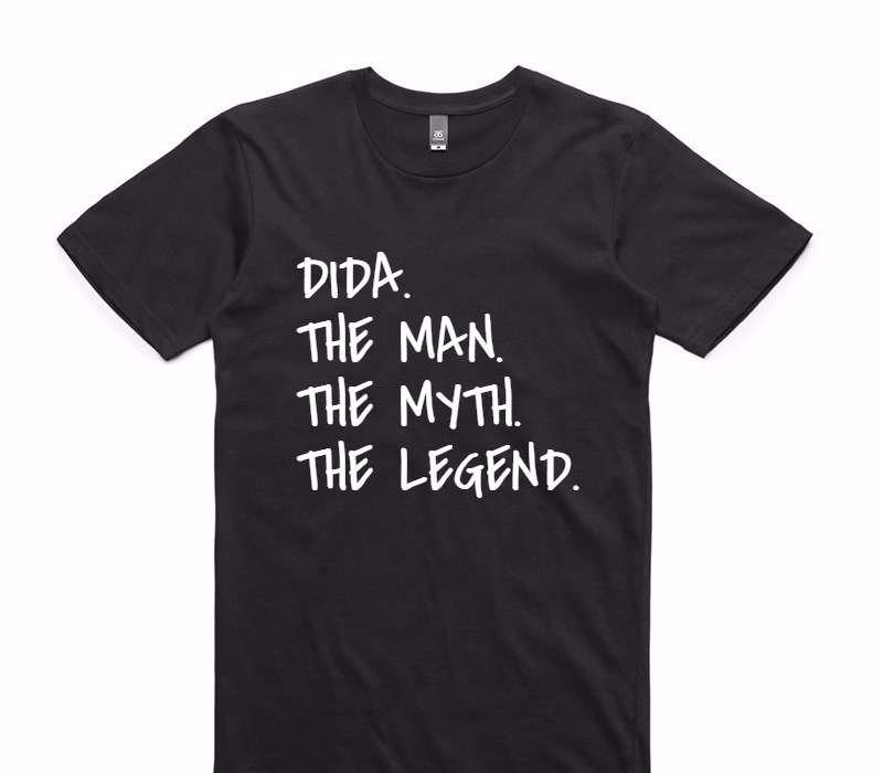 Custom AS Colour 100% Cotton Black T-Shirt