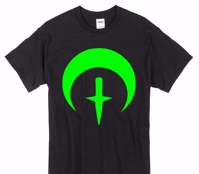Custom Gildan 100% Cotton Black T-Shirt