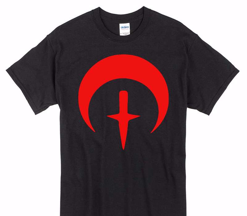 Custom Gildan 100% Cotton Black T-Shirt