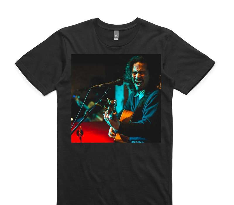 Custom AS Colour 100% Cotton Black T-Shirt