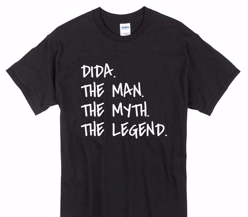Custom Gildan 100% Cotton Black T-Shirt