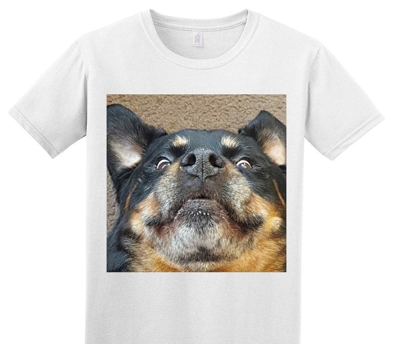Custom Adult Soft Style 100% Cotton White T-Shirt