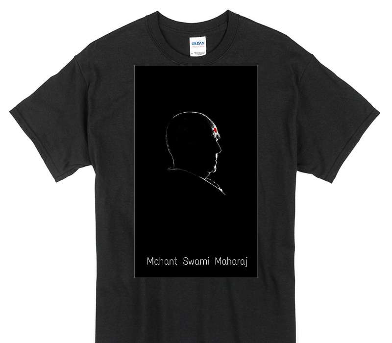 Custom Gildan 100% Cotton Black T-Shirt