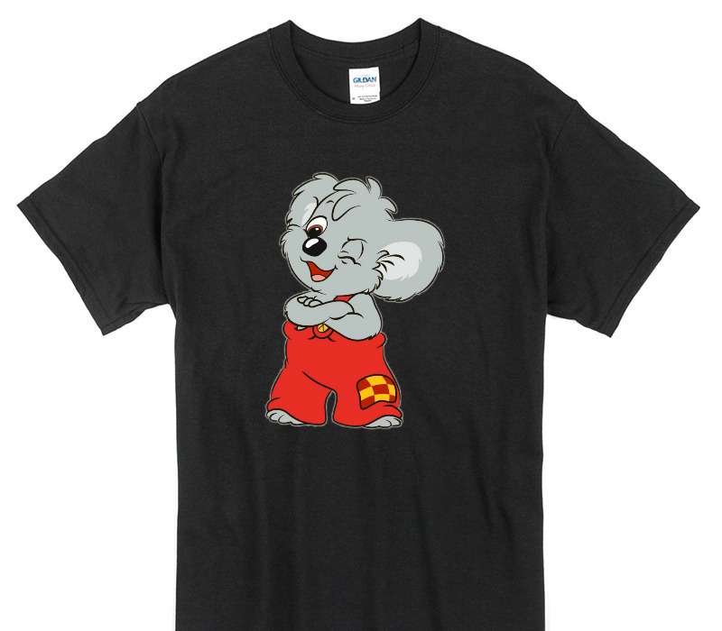 Custom Gildan 100% Cotton Black T-Shirt