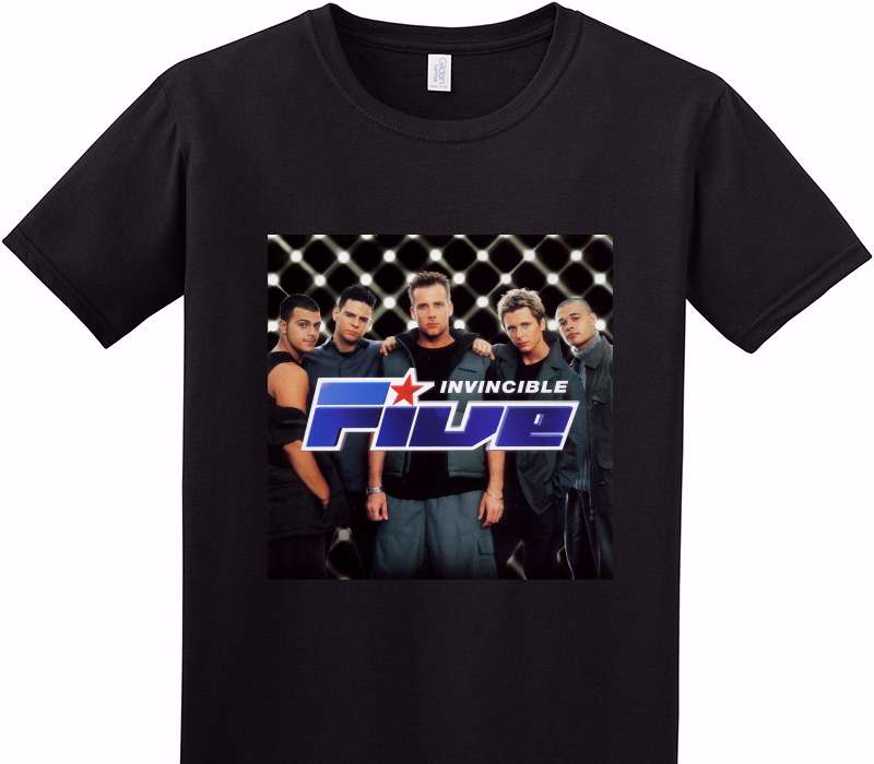 Custom Adult Soft Style 100% Cotton Black T-Shirt