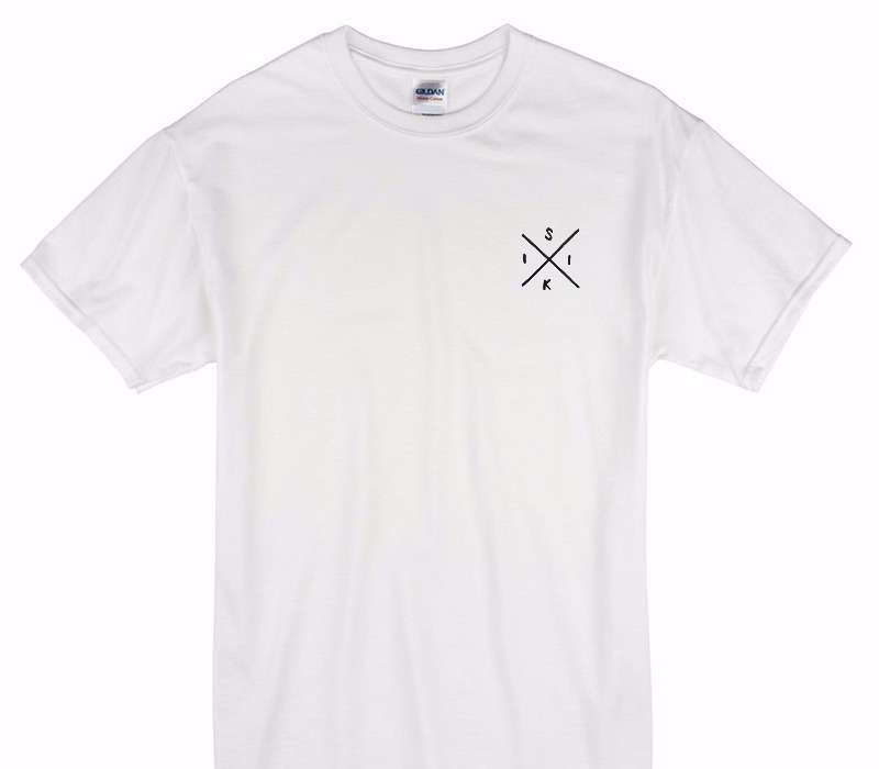 Custom Gildan 100% Cotton White T-Shirt