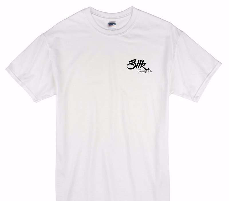 Custom Gildan 100% Cotton White T-Shirt