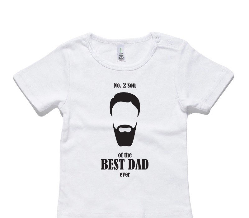 Custom AS Colour White Baby T-Shirt
