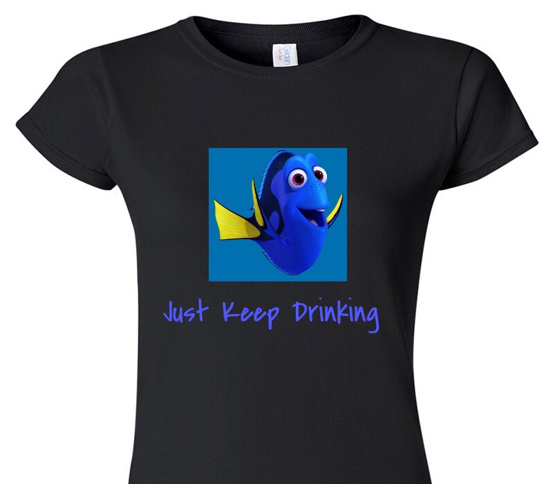 Custom Womens Soft Style 100% Cotton Black T-Shirt