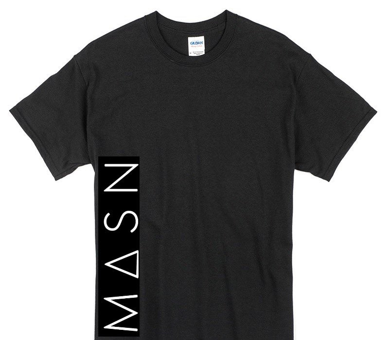 Custom Gildan 100% Cotton Black T-Shirt
