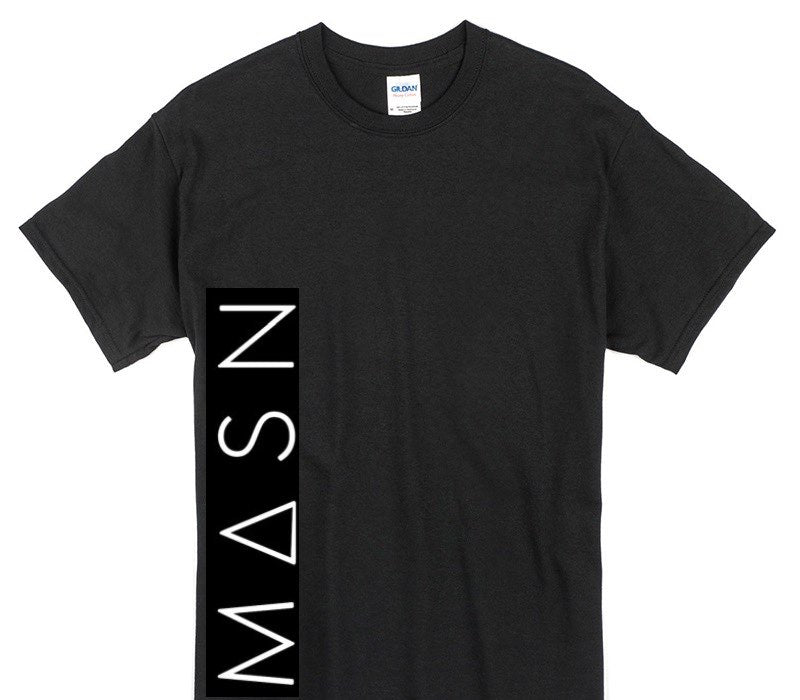 Custom Gildan 100% Cotton Black T-Shirt