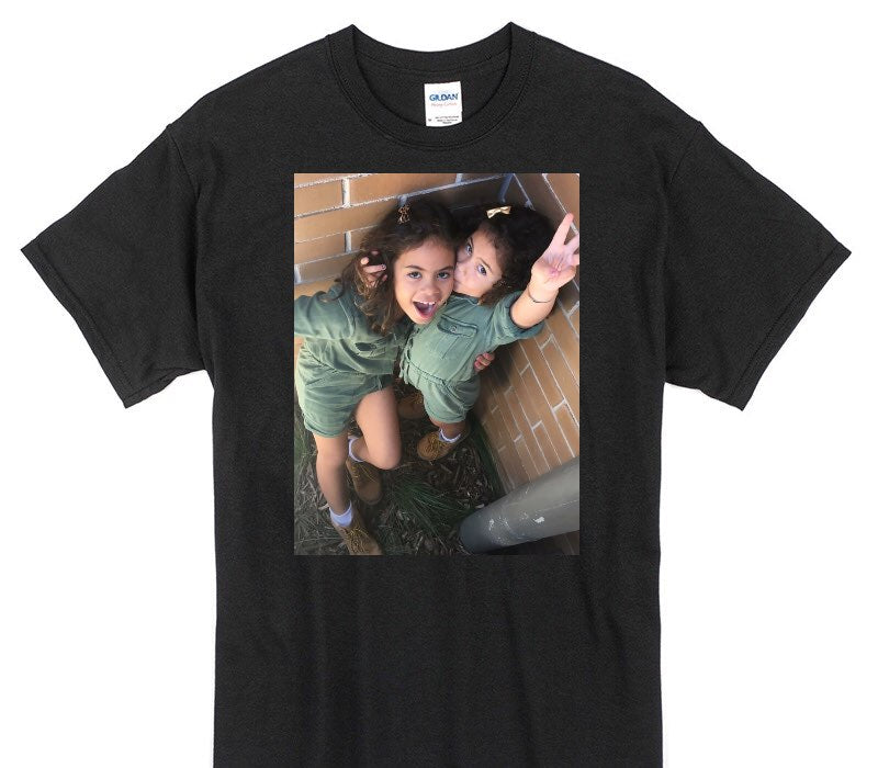 Custom Gildan 100% Cotton Black T-Shirt