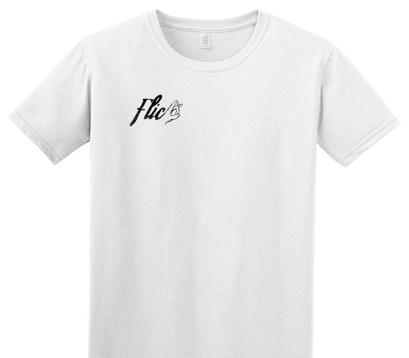 Custom Adult Soft Style 100% Cotton White T-Shirt