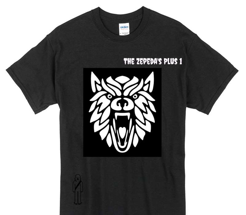 Custom Gildan 100% Cotton Black T-Shirt