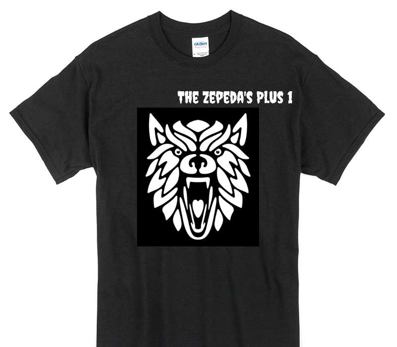 Custom Gildan 100% Cotton Black T-Shirt
