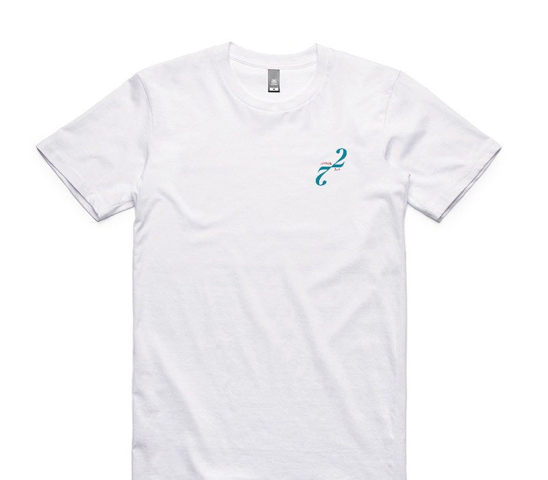 Custom AS Colour 100% Cotton White T-Shirt