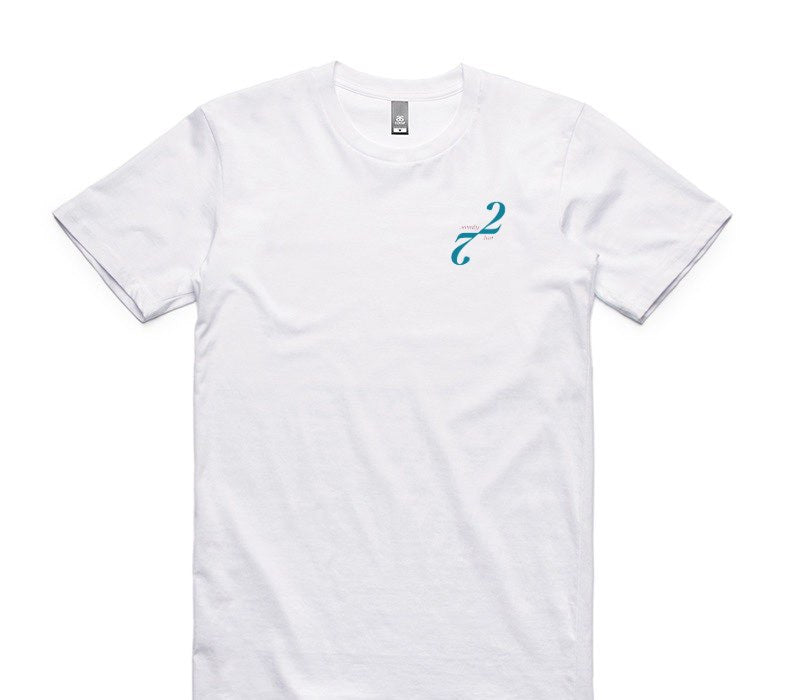 Custom AS Colour 100% Cotton White T-Shirt