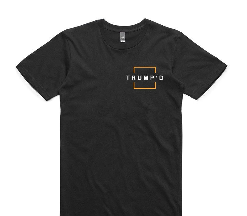 Custom AS Colour 100% Cotton Black T-Shirt