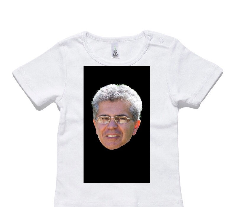 Custom AS Colour White Baby T-Shirt