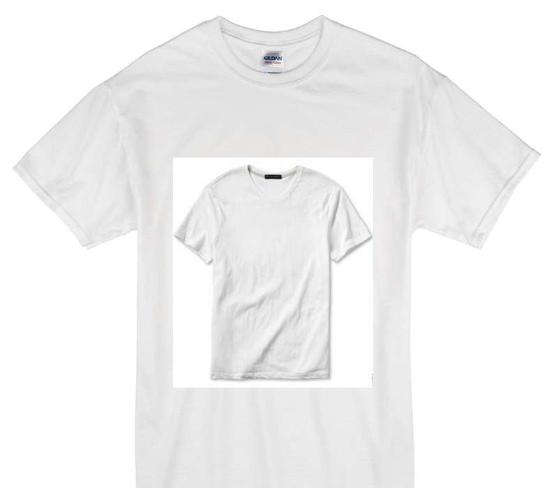 Custom Gildan 100% Cotton White T-Shirt