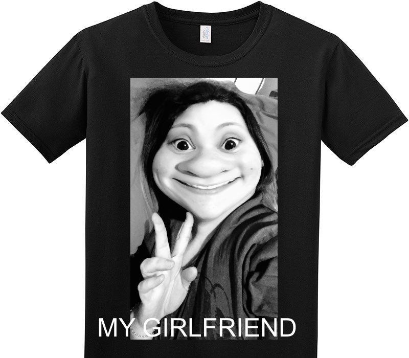 Custom Adult Soft Style 100% Cotton Black T-Shirt