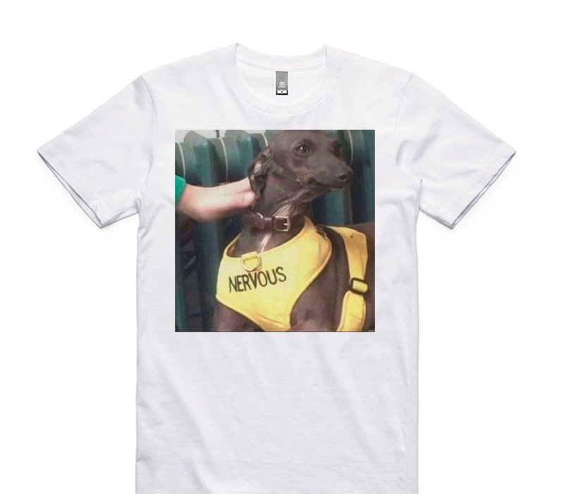 Custom AS Colour 100% Cotton White T-Shirt