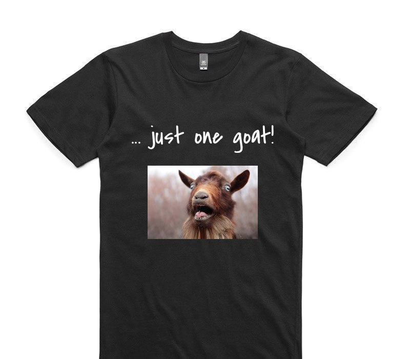 Custom AS Colour 100% Cotton Black T-Shirt