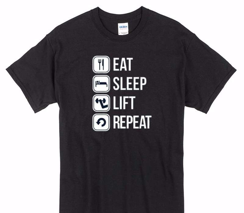 Custom Gildan 100% Cotton Black T-Shirt