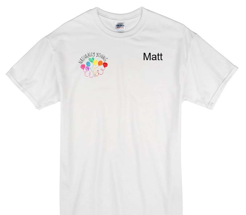 Custom Gildan 100% Cotton White T-Shirt
