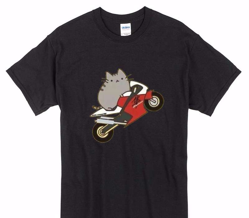 Custom Gildan 100% Cotton Black T-Shirt