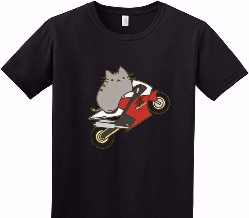 Custom Adult Soft Style 100% Cotton Black T-Shirt
