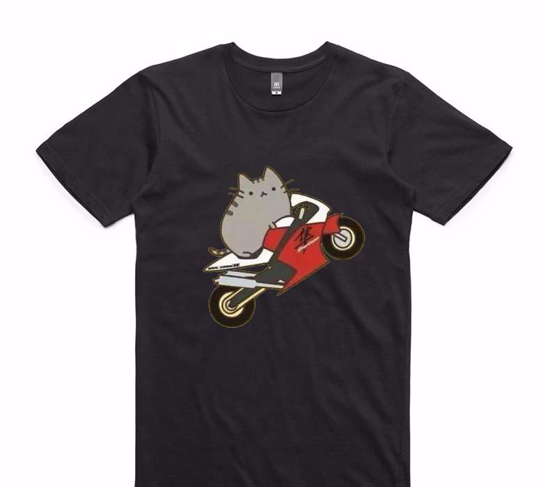 Custom AS Colour 100% Cotton Black T-Shirt