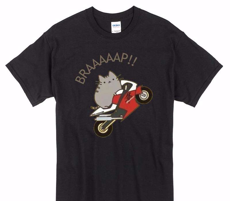 Custom Gildan 100% Cotton Black T-Shirt