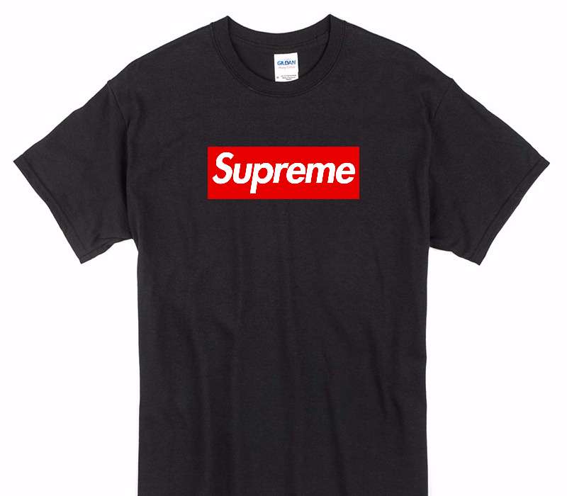 Custom Gildan 100% Cotton Black T-Shirt