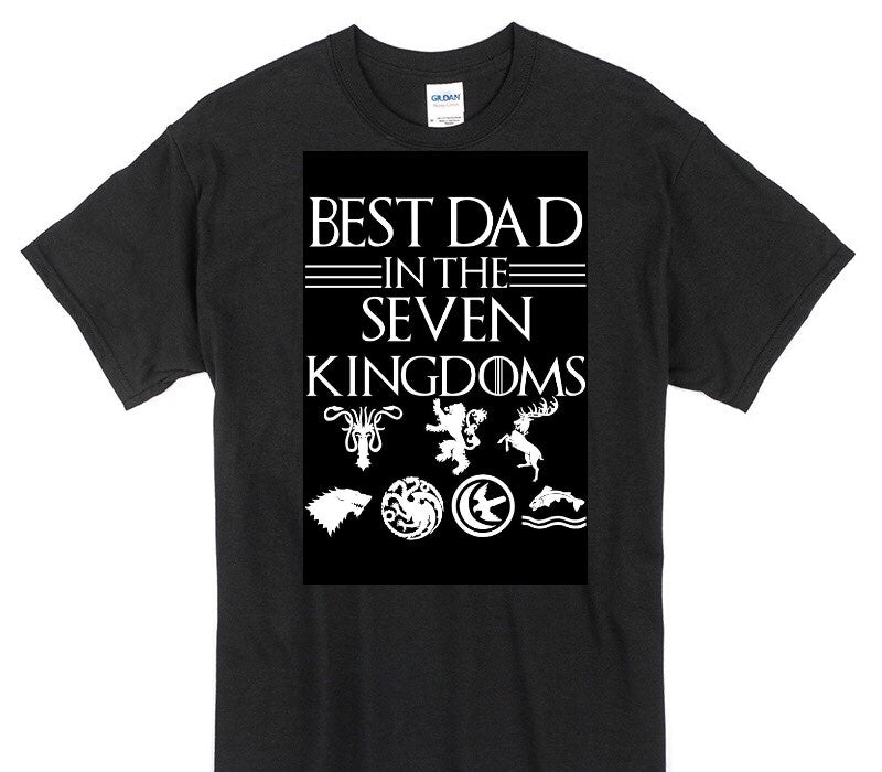 Custom Gildan 100% Cotton Black T-Shirt
