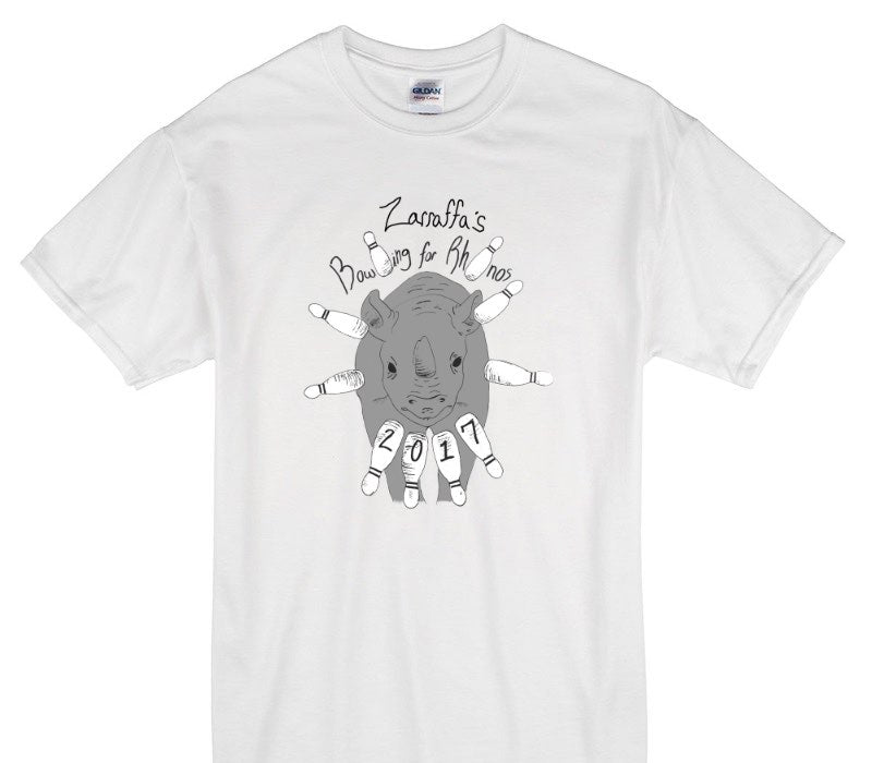 Custom Gildan 100% Cotton White T-Shirt