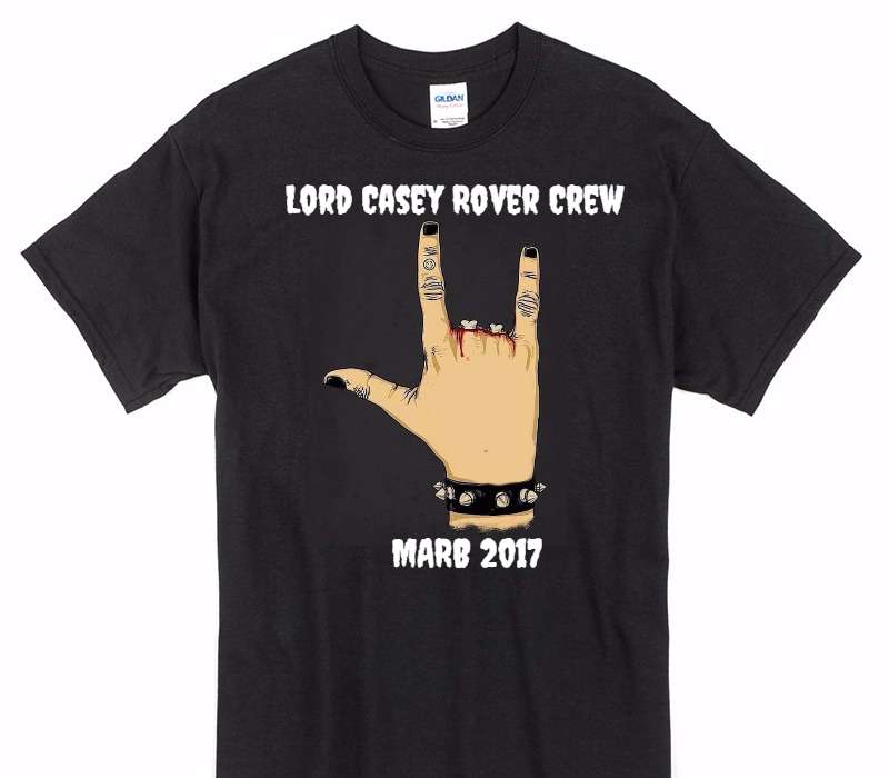 Custom Gildan 100% Cotton Black T-Shirt