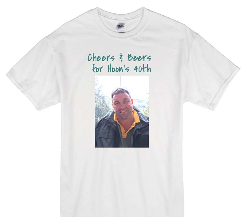 Custom Gildan 100% Cotton White T-Shirt